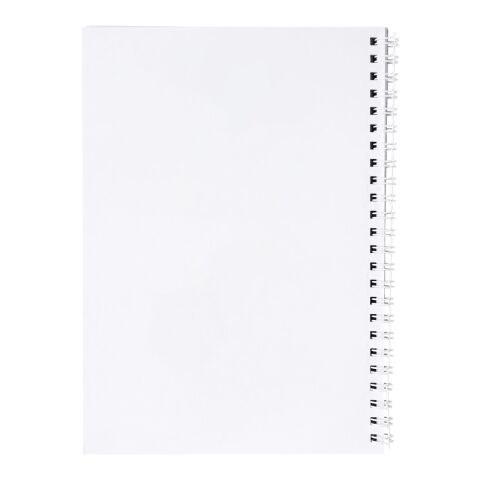Desk-Mate® A5 Notizbuch Wire-O-Bindung Kunststoff-Umschlag weiss | 50 pages | ohne Werbeanbringung | Nicht verfügbar | Nicht verfügbar