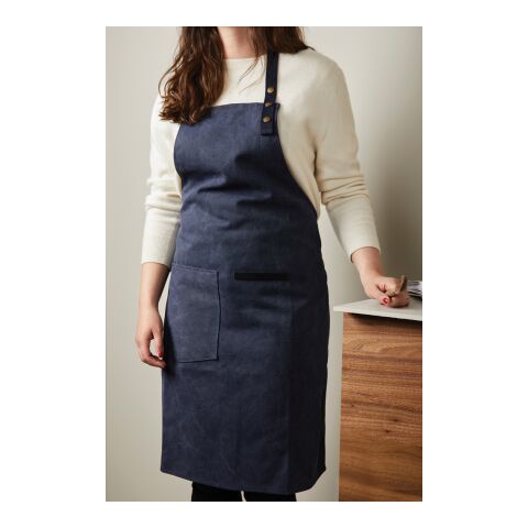 VINGA Tome Schürze aus GRS recyceltem Canvas navy blau | ohne Werbeanbringung | Nicht verfügbar | Nicht verfügbar | Nicht verfügbar