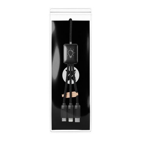 SCX.design C28 Erweitertes 5-in-1-Ladekabel Standard | rot-schwarz | ohne Werbeanbringung | Nicht verfügbar | Nicht verfügbar
