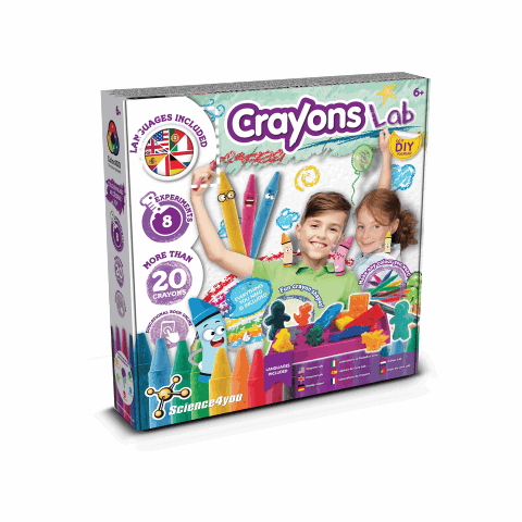 Crayon Factory Kit I. Lernspiel für Kinder Weiss | ohne Werbeanbringung | Nicht verfügbar | Nicht verfügbar | Nicht verfügbar