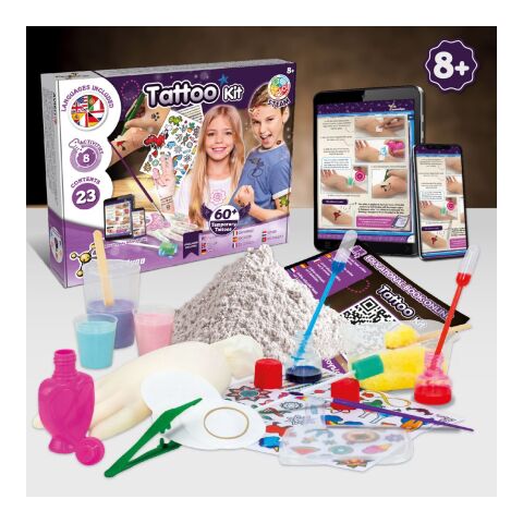 Tattoo Factory Kit I. Lernspiel für Kinder Weiss | ohne Werbeanbringung | Nicht verfügbar | Nicht verfügbar | Nicht verfügbar