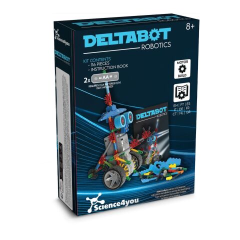 DELTABOT. Lernspiel für Kinder Weiss | ohne Werbeanbringung | Nicht verfügbar | Nicht verfügbar | Nicht verfügbar