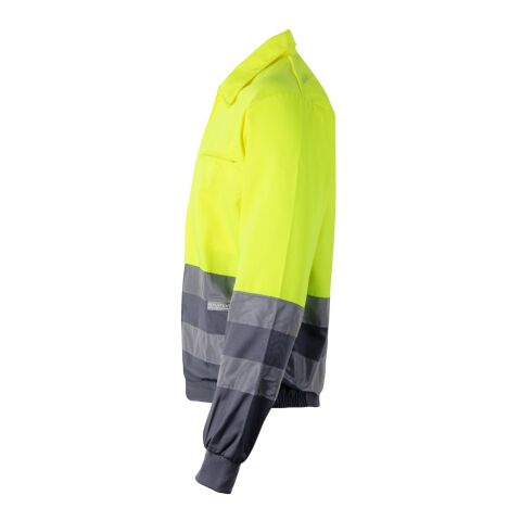VL NEPTUNE LARGE. Zweifarbige Twill-Jacke (210g/m²) aus Polyester (80%) und Baumwolle (20%) Grau | ohne Werbeanbringung | Nicht verfügbar | Nicht verfügbar | Nicht verfügbar