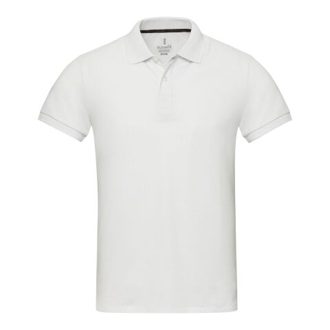 Emerald Polo Unisex aus recyceltem Material Standard | weiß | S | ohne Werbeanbringung | Nicht verfügbar | Nicht verfügbar | Nicht verfügbar