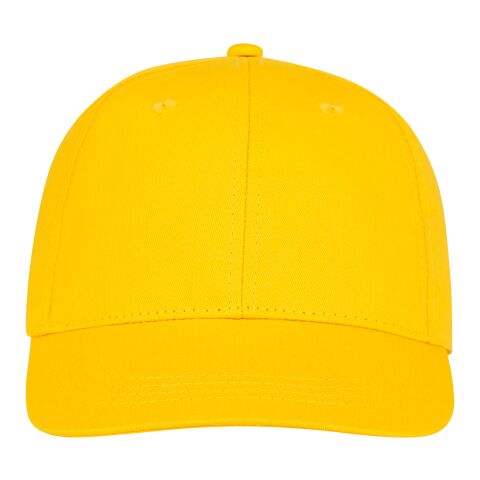 Ares Cap mit 6 Segmenten Priority | gelb | Digital DTF Transfer | Vorderseite rechts | 55 mm x 55 mm | 100