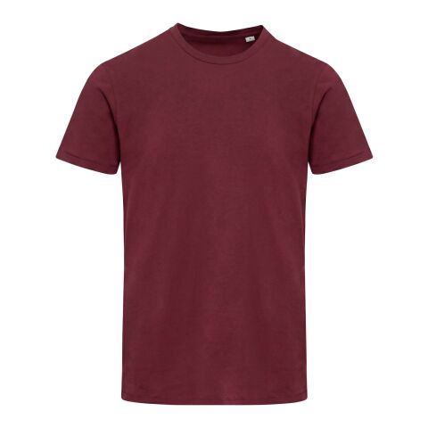 Balfour Kurzärmeliges T-Shirt aus 200 g/m² Bio Baumwolle (OCS), unisex Tiefes Burgunderrot | 4XS
