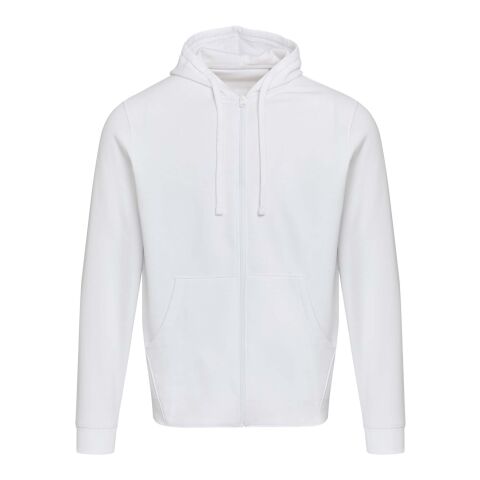 Jasper Kapuzenpullover aus recycelter 280 g/m², Bio Baumwolle (OCS) unisex Standard | weiss | M | ohne Werbeanbringung | Nicht verfügbar | Nicht verfügbar | Nicht verfügbar