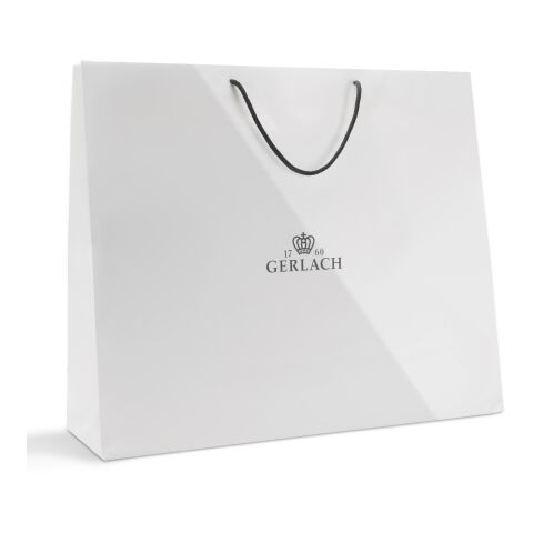 Papiertragetasche 60 x 50 cm mit farbigen Kordeln 4C Offsetdruck | glänzend | 456 - rosa