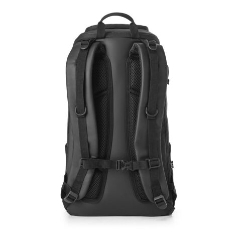 ALASCA. Wanderrucksack mit wasserdichter Beschichtung schwarz | ohne Werbeanbringung | Nicht verfügbar | Nicht verfügbar | Nicht verfügbar