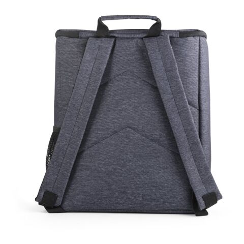 BOSTON COOLER. Isolierter Rucksack aus 2Tone Nylon 14 L Blau | ohne Werbeanbringung | Nicht verfügbar | Nicht verfügbar | Nicht verfügbar