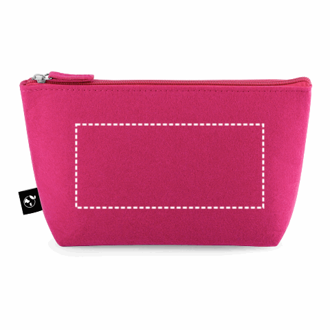 MALLORCA. Vielseitige Tasche aus recyceltem Filz (100% rPET) Rosa | ohne Werbeanbringung | Nicht verfügbar | Nicht verfügbar | Nicht verfügbar