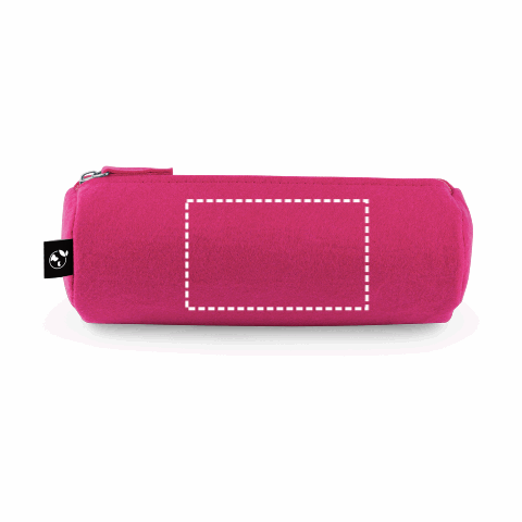 FELPY. Multifunktions Etui aus recyceltem Filz (100% rPET) Rosa | ohne Werbeanbringung | Nicht verfügbar | Nicht verfügbar | Nicht verfügbar