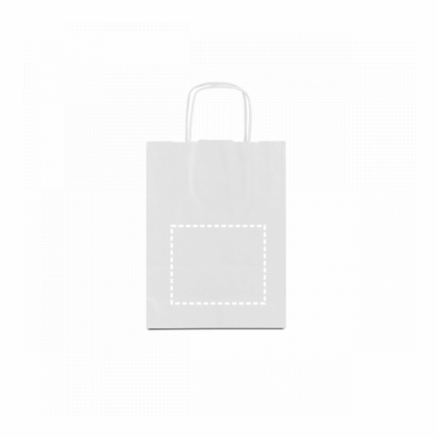 CITADEL. Tragetasche aus Kraftpapier (90 g/m²) weiss | ohne Werbeanbringung | Nicht verfügbar | Nicht verfügbar | Nicht verfügbar