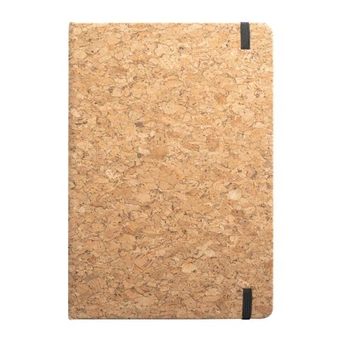 FREUD. A5 Notizblock und Kugelschreiberset aus Kork Beige | Blau | ohne Werbeanbringung | Liniert | A5