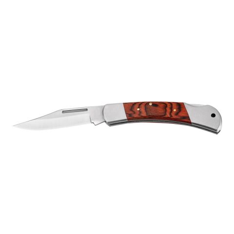 FALCON II. Taschenmesser aus Edelstahl und Holz Beige | ohne Werbeanbringung
