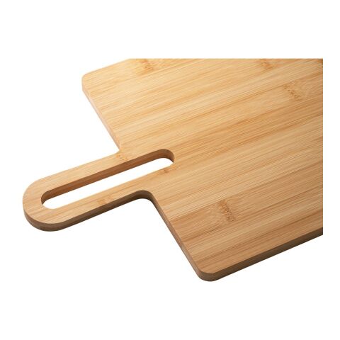 CARAWAY. Servierbrett aus Bambus Beige | ohne Werbeanbringung