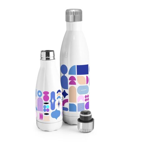 AMORTI L. Sublimationsflasche aus Edelstahl 800 mL Weiß | ohne Werbeanbringung | Nicht verfügbar | Nicht verfügbar | Nicht verfügbar