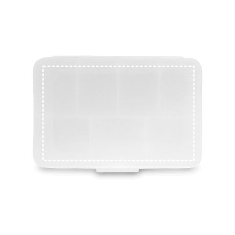 JIMMY. Tablettenbox mit 7 Fächern weiss | ohne Werbeanbringung | Nicht verfügbar | Nicht verfügbar | Nicht verfügbar