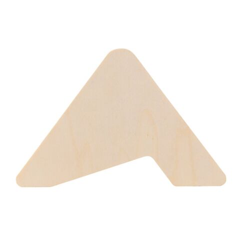 PLYCORK. Sperrholzständer mit 6 Korkuntersetzern Beige | ohne Werbeanbringung