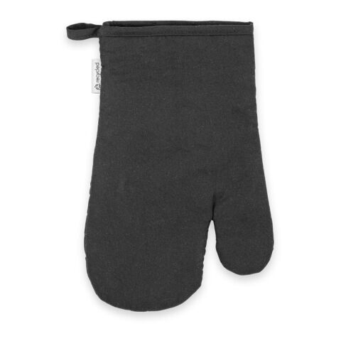 RICKEY. Küchenhandschuh aus Baumwolle (60% recycelter) schwarz | ohne Werbeanbringung | Nicht verfügbar | Nicht verfügbar | Nicht verfügbar