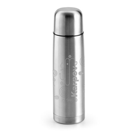KARPOV. 500-ml-Thermosflasche aus rostfreiem Stahl Silber | ohne Werbeanbringung | Nicht verfügbar | Nicht verfügbar | Nicht verfügbar