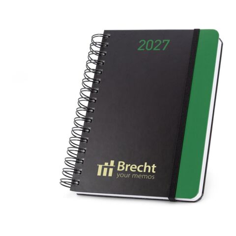 BRECHT A5 Tischkalendar Blau | ohne Werbeanbringung | Nicht verfügbar | Nicht verfügbar | Nicht verfügbar
