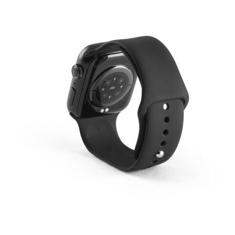 WILES. Smartwatch mit 1.85"-Bildschirm, IPX4, 3 Tage Akkulaufzeit und Silikonarmband schwarz | ohne Werbeanbringung | Nicht verfügbar | Nicht verfügbar | Nicht verfügbar