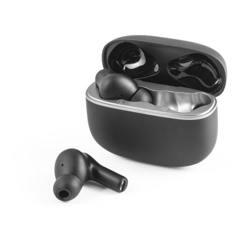 CAUBY. Kabellose Kopfhörer mit ANC und 10 Stunden Akkulaufzeit bei Recyceltes ABS (100% rABS) schwarz | ohne Werbeanbringung | Nicht verfügbar | Nicht verfügbar | Nicht verfügbar