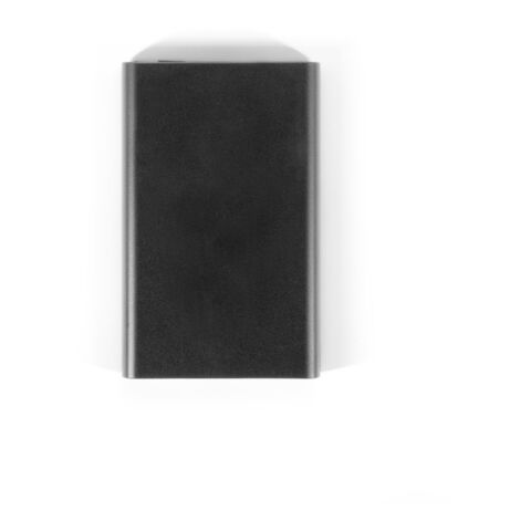 WRIGHT 5. Magnetische Powerbank mit Schnellladefunktion aus recyceltem Aluminium und recyceltem ABS, 5'000 mAh schwarz | ohne Werbeanbringung | Nicht verfügbar | Nicht verfügbar | Nicht verfügbar