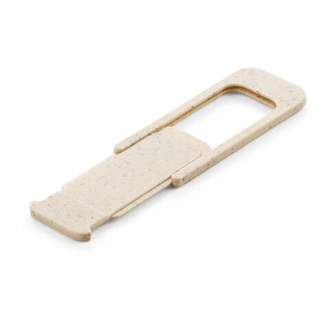 TOWNES. Webcam-Schutz aus Weizenstrohfaser und PP Natur | ohne Werbeanbringung | Nicht verfügbar | Nicht verfügbar | Nicht verfügbar