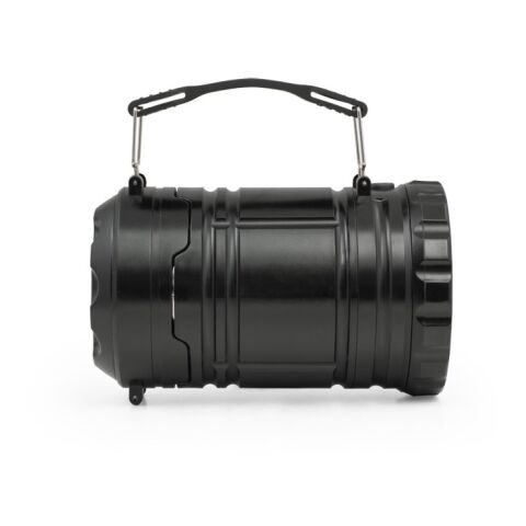 OLYMPOS. 2-in-1-Laterne aus ABS und PS schwarz | ohne Werbeanbringung | Nicht verfügbar | Nicht verfügbar | Nicht verfügbar