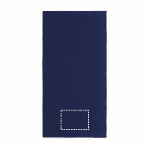 CALIFORNIA. Strandtuch aus Mikrofaser (250 g/m²) Blau | ohne Werbeanbringung | Nicht verfügbar | Nicht verfügbar | Nicht verfügbar