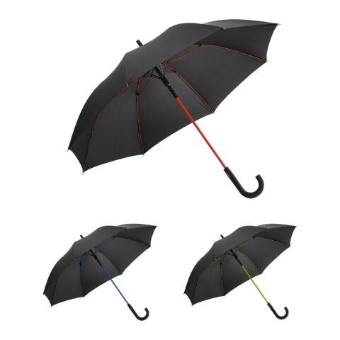 ALBERTA. Polyesterschirm mit automatischer Öffnung Rot | ohne Werbeanbringung