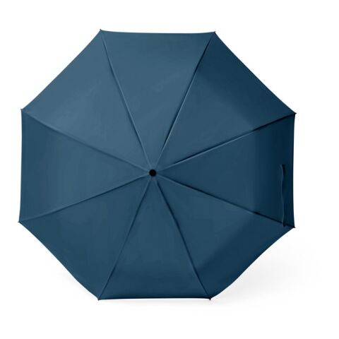 GEORGE. 21-Zoll-Regenschirm aus recyceltem Polyester (100 % rPET) 190T winddichtem Pongee Blau | ohne Werbeanbringung | Nicht verfügbar | Nicht verfügbar | Nicht verfügbar