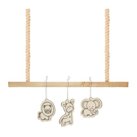 FAUNE. Malset für Kinder aus Holz Natur | ohne Werbeanbringung | Nicht verfügbar | Nicht verfügbar | Nicht verfügbar