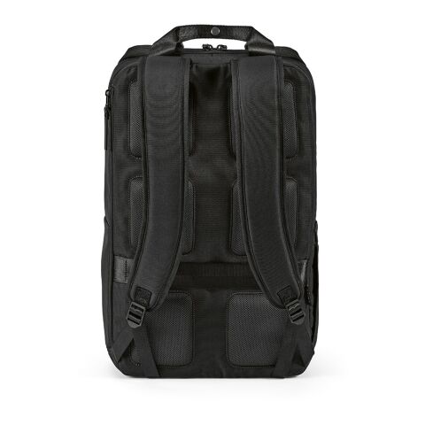 Bucharest 18L Rucksack aus rPET. Laptops bis 15.6" Schwarz | ohne Werbeanbringung | Nicht verfügbar | Nicht verfügbar | Nicht verfügbar