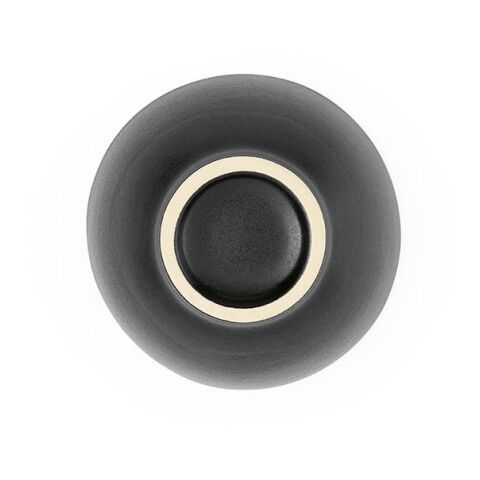 Chopin Keramikschale. 85 ml. Matte Oberfläche. Hergestellt in Portugal Schwarz