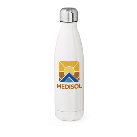 Mississippi 550W Trinkflasche recy.Edelstahl 535 ml Weiß | ohne Werbeanbringung