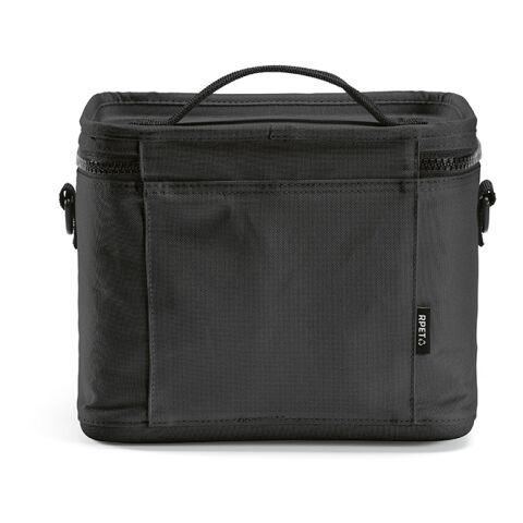 Munich L 10L Kühltasche, rPET mit rABS. Thermoinjizierte Reißverschlüsse Schwarz | ohne Werbeanbringung | Nicht verfügbar | Nicht verfügbar | Nicht verfügbar