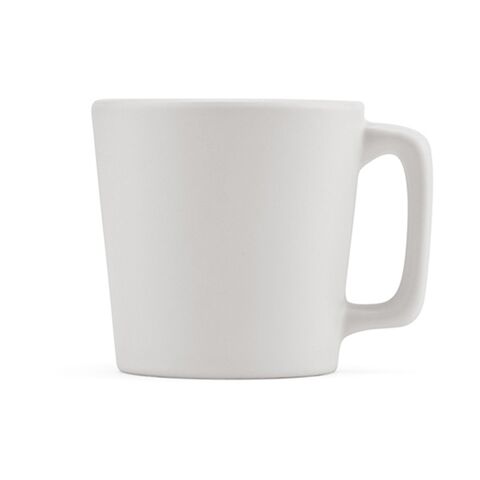 Thames 75 Tasse aus Keramik, 75ml. Matte Oberfläche Weiß