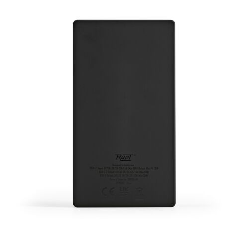 Elexa Powerbank aus rABS mit 20000 mAh. Lädt auch Laptops. LED-Anzeige Schwarz | ohne Werbeanbringung | Nicht verfügbar | Nicht verfügbar | Nicht verfügbar