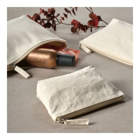 Cairo S 1,1L Kulturtasche, 320gsm recy.Baumwolle mit Reißverschluss Natur | ohne Werbeanbringung | Nicht verfügbar | Nicht verfügbar | Nicht verfügbar