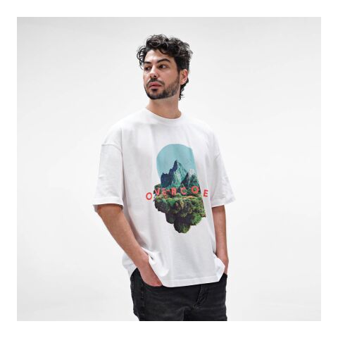 Paloma Oversized T-Shirt. 100% Bio-Baumwolle. 240g/m² Weiß | ohne Werbeanbringung | Nicht verfügbar | Nicht verfügbar | Nicht verfügbar