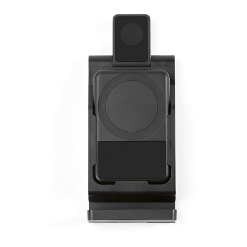 Trinifty Wireless Charger recy.ABS 5 000 mAh Schwarz | ohne Werbeanbringung