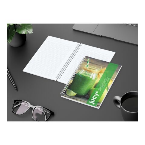 Notizbuch Spiralbindung Meeting-Book 50 Blatt Titel individuell bedruckt DIN A5 | ohne Werbeanbringung