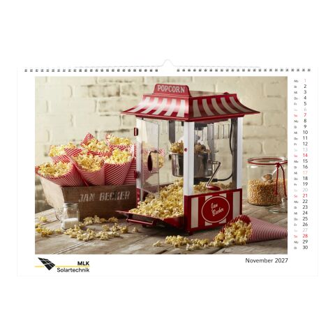 Personalisierter Bildkalender MagicPix Panorama Wandkalender groß A3+ (490 × 340 mm) | ohne Werbeanbringung