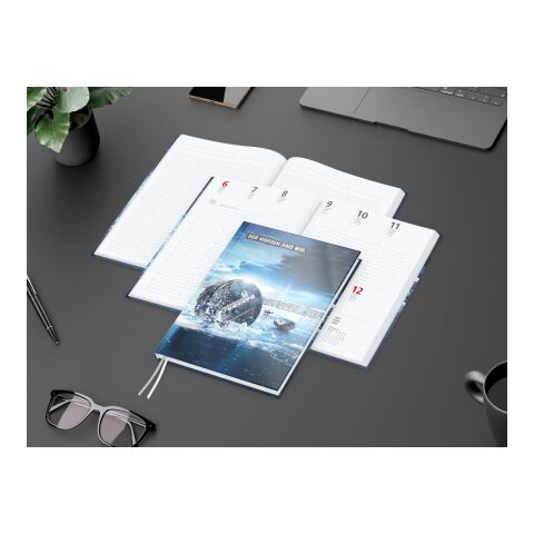 Wochenkalender vorne + Notizen hinten Note-Hybrid Ecken spitz Papier-Hardcover 4C-Quality | glänzend