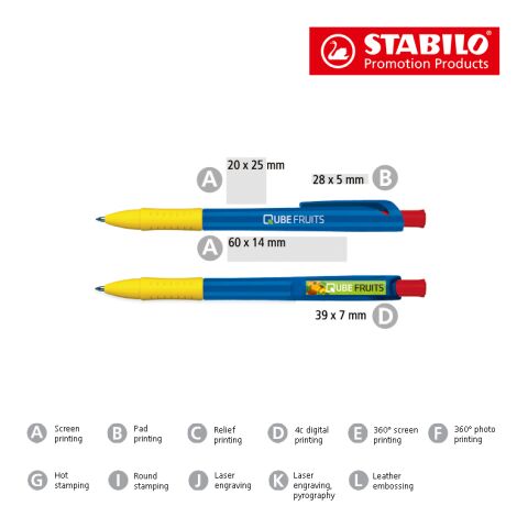 STABILO concept fancy Kugelschreiber Nicht verfügbar | Nicht verfügbar | ohne Werbeanbringung | ohne Werbeanbringung