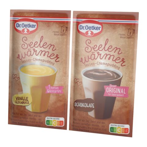 Dr. Oetker Tassenpudding in Faltkartonage Digitaldruck | Vanille