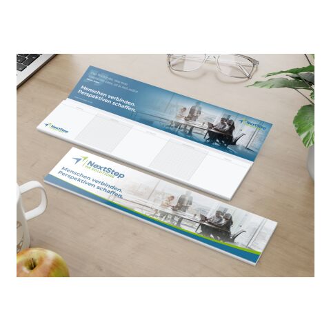 Haftnotizblock orgaLine Weekly Wochenplaner 306 × 73 mm | ohne Werbeanbringung | ohne Werbeanbringung | ohne Werbeanbringung | glänzend | Arbeitstage